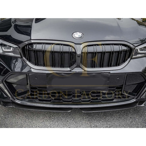 Double Slat Pre-Preg Carbon Fibre Front Grille for BMW G20 G21 G28 3 Series LCI 22-24